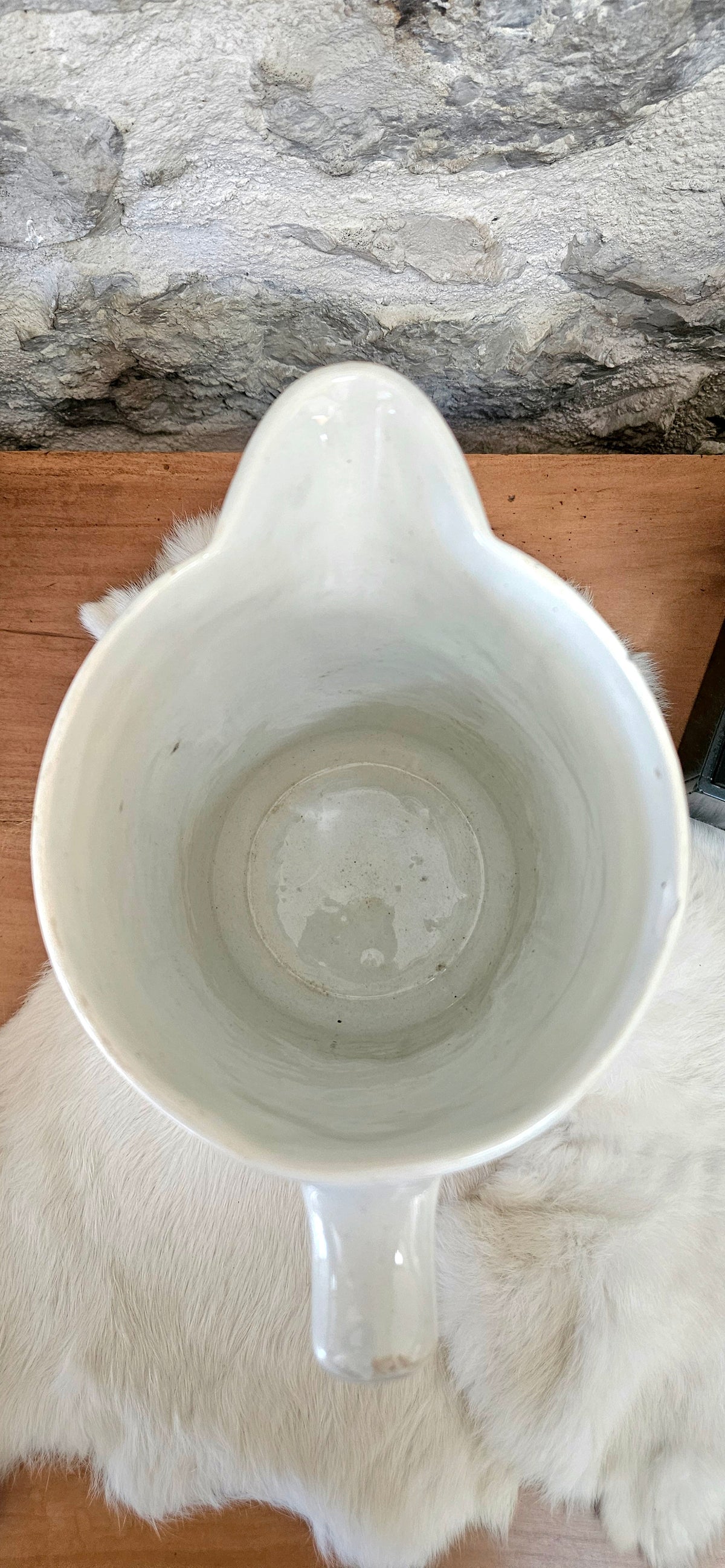 Broc de toilette ancien Faiencerie de Castres