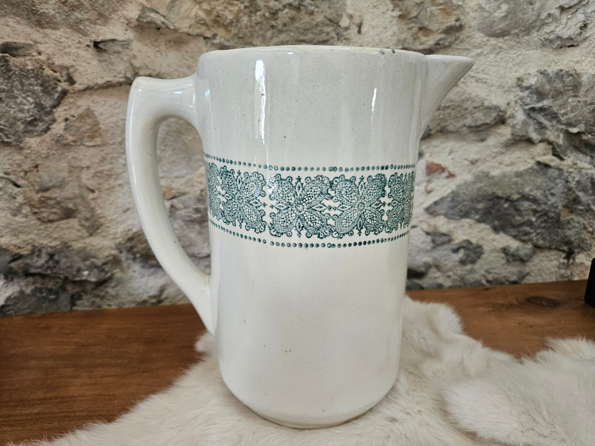 Broc de toilette ancien Faiencerie de Castres