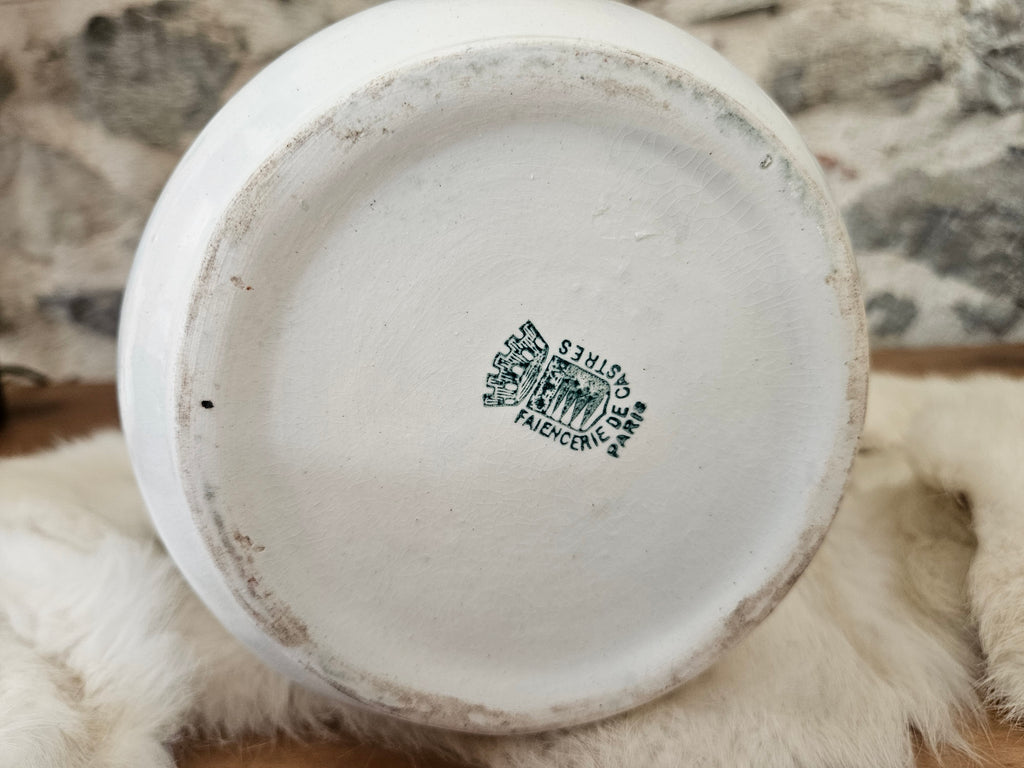 Broc de toilette ancien Faiencerie de Castres