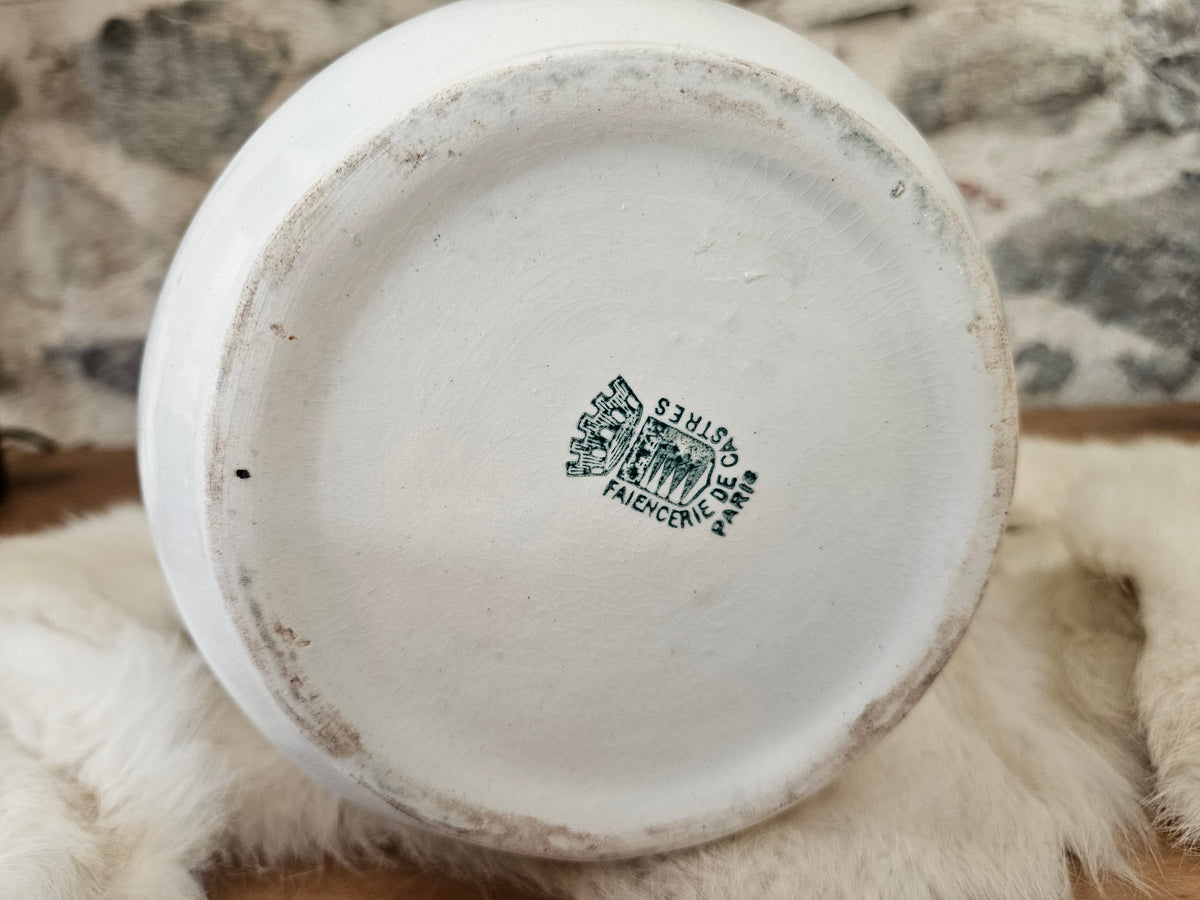 Broc de toilette ancien Faiencerie de Castres