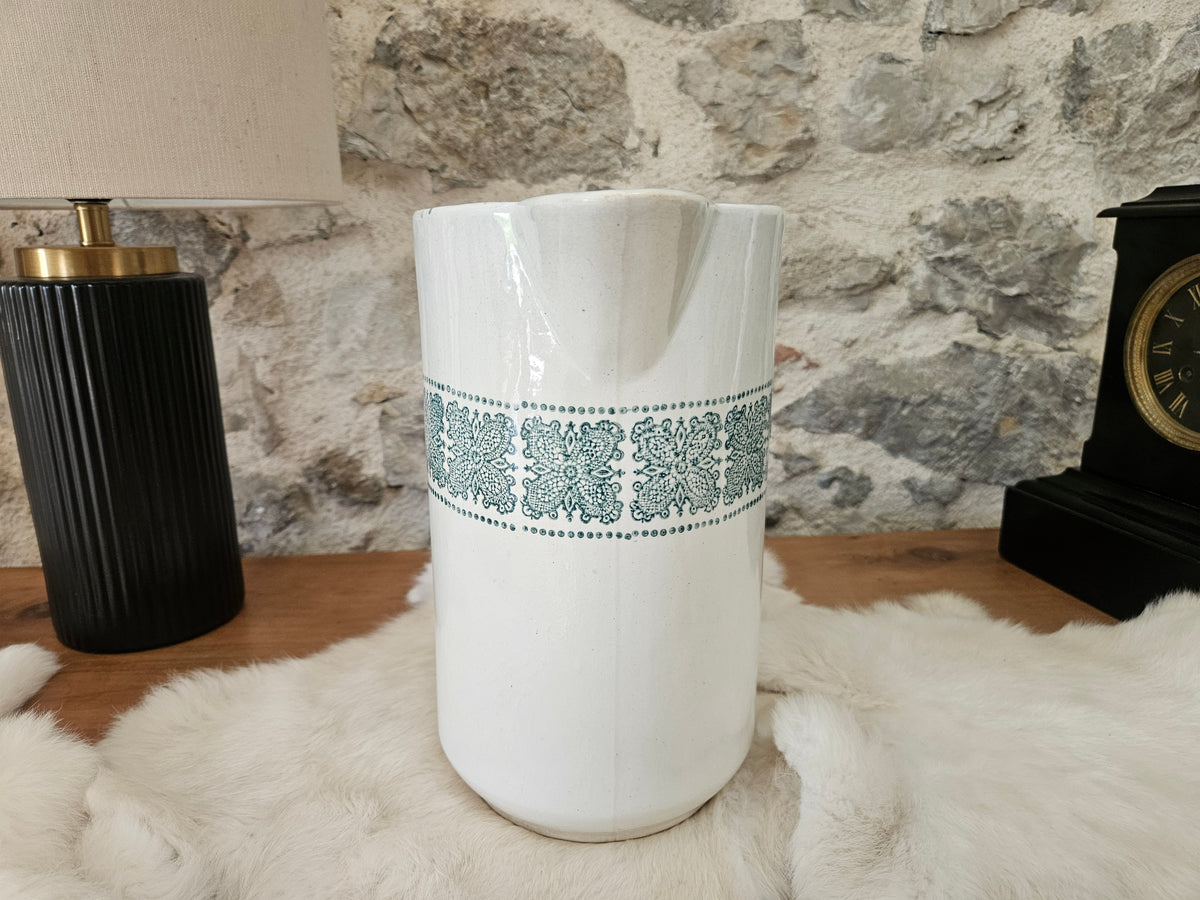 Broc de toilette ancien Faiencerie de Castres