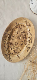 Ancien plat en faïence de Grigny