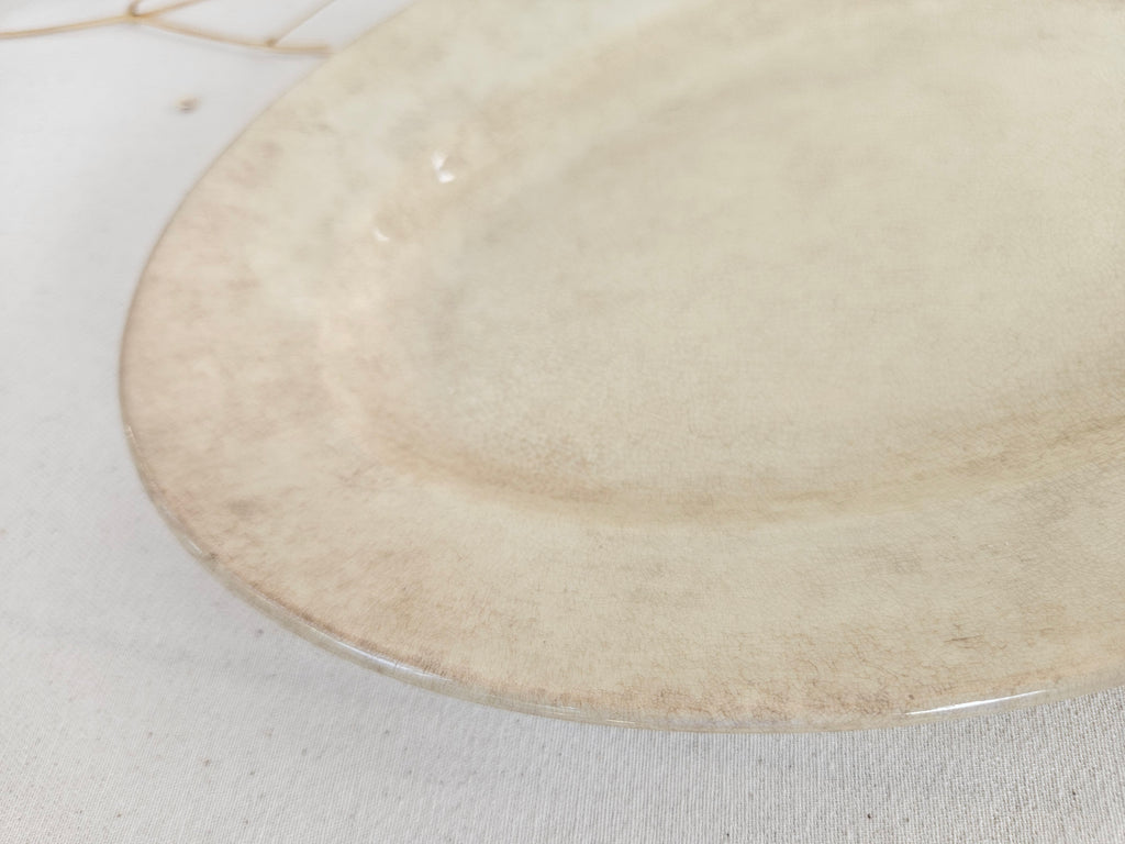Ancien plat ovale Pexonne FF – Terre de Fer