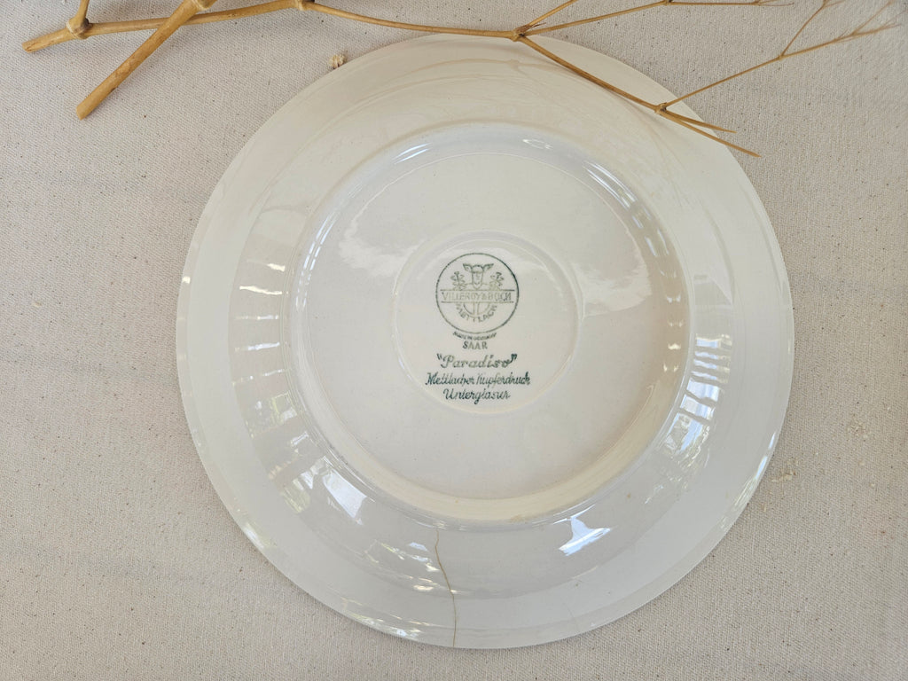 Paire d’assiettes creuses Villeroy & Boch Paradiso