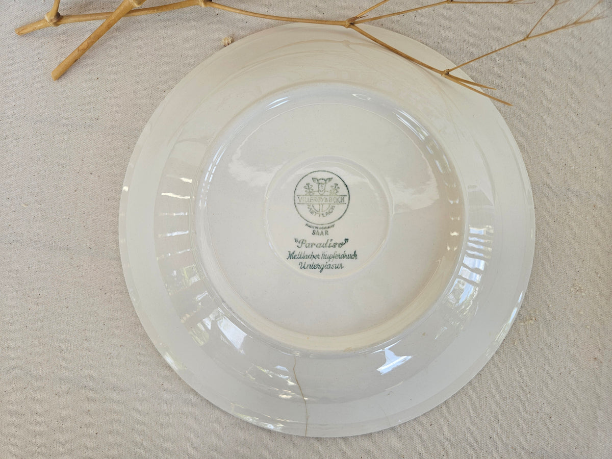 Paire d’assiettes creuses Villeroy & Boch Paradiso