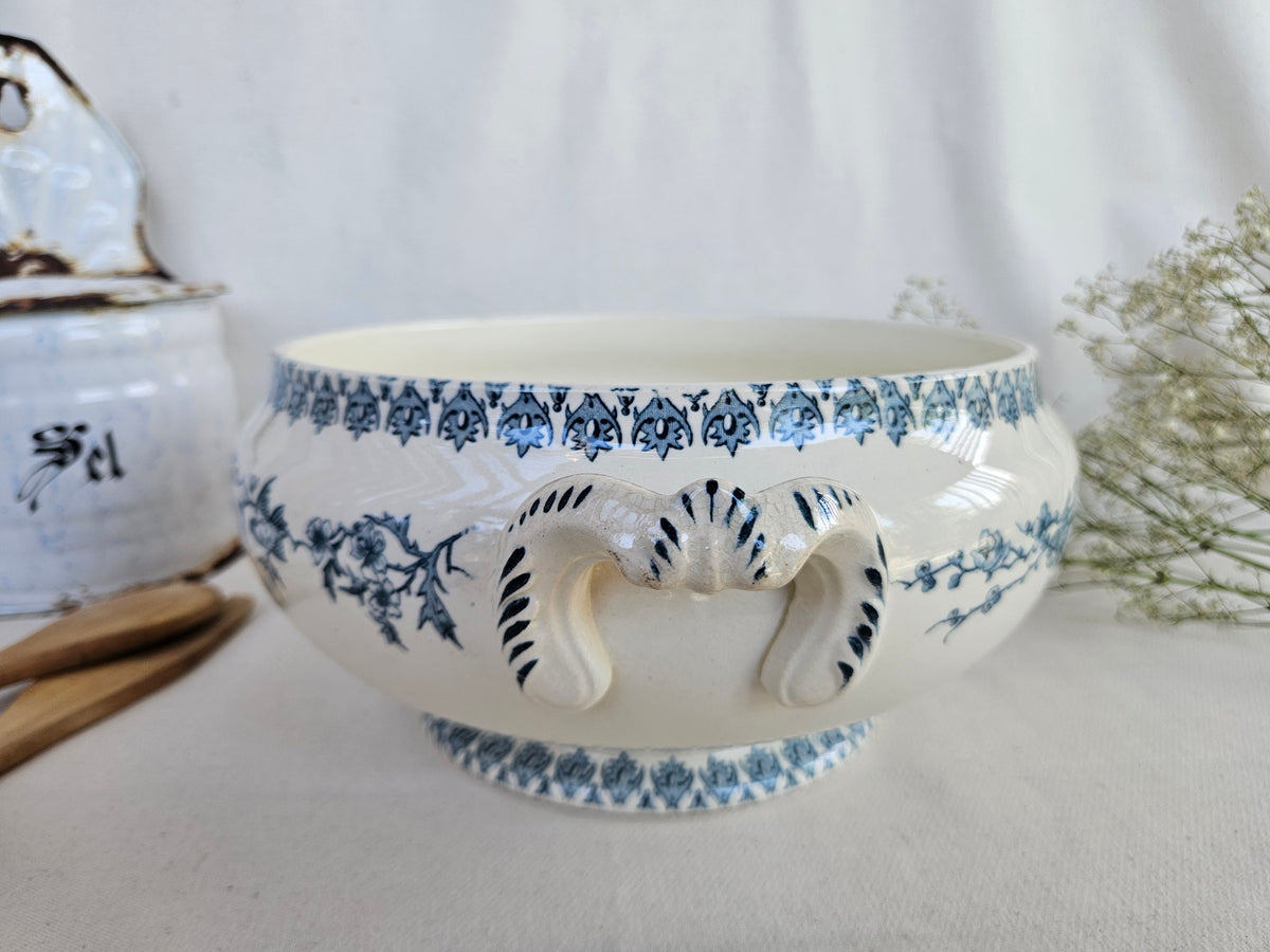 Grande coupe ancienne Terre de Fer HB & Cie Choisy-le-Roi