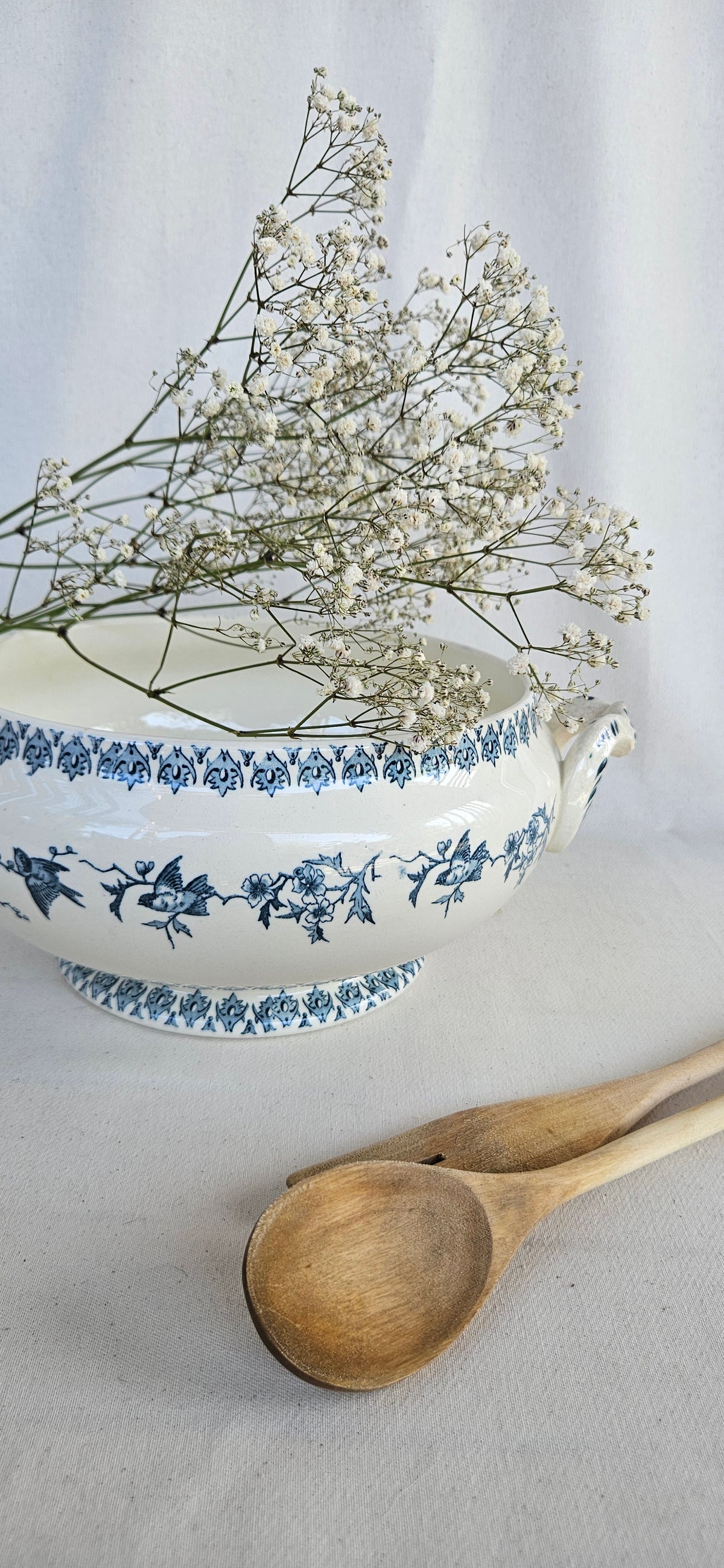 Grande coupe ancienne Terre de Fer HB & Cie Choisy-le-Roi