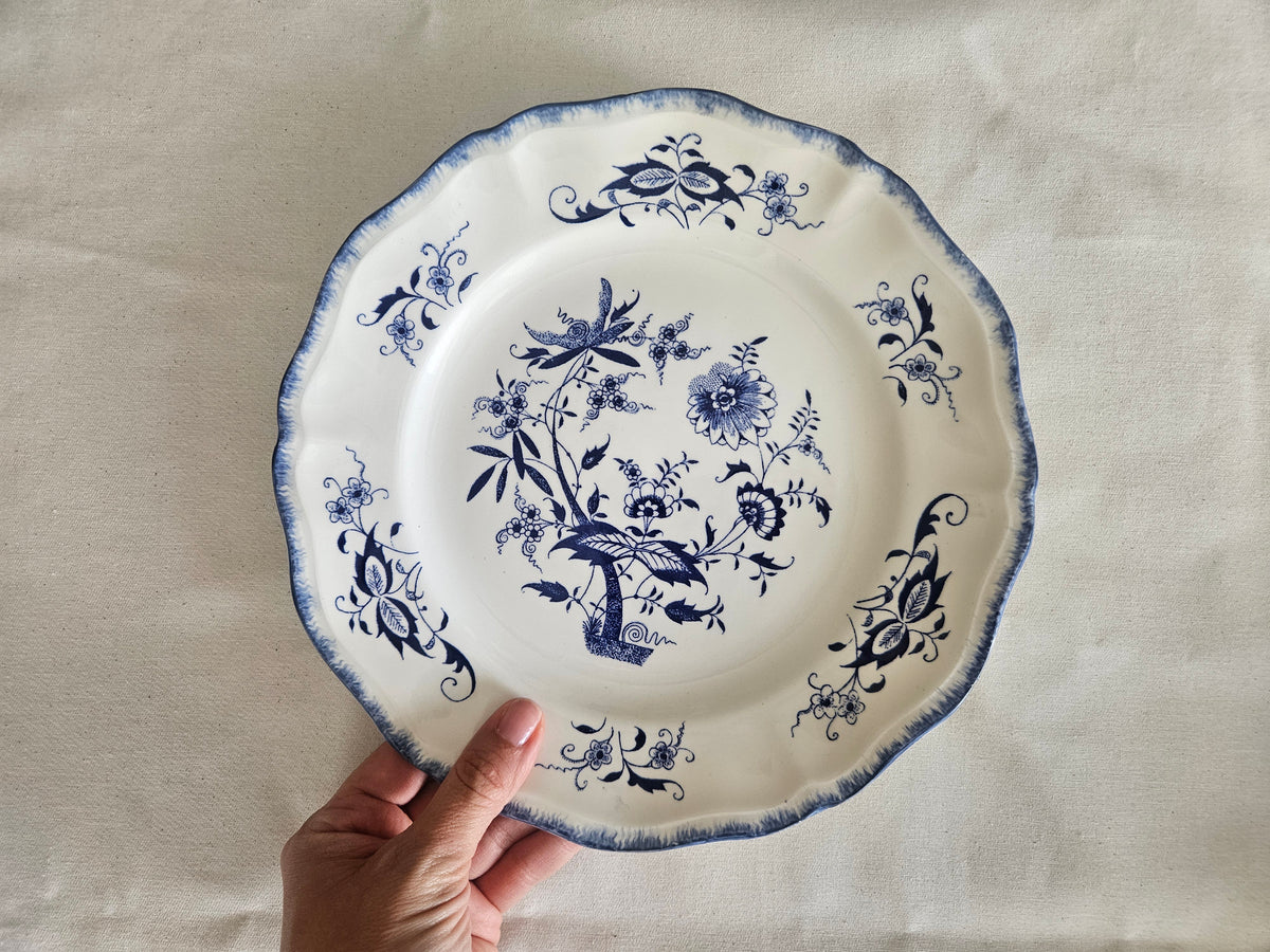 Lot 6 assiettes Sarreguemines Lancaster 25 cm