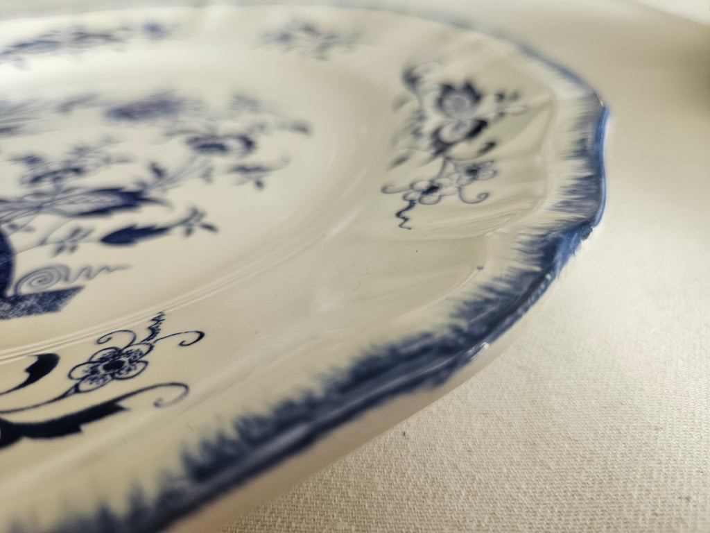 Lot 6 assiettes Sarreguemines Lancaster 25 cm