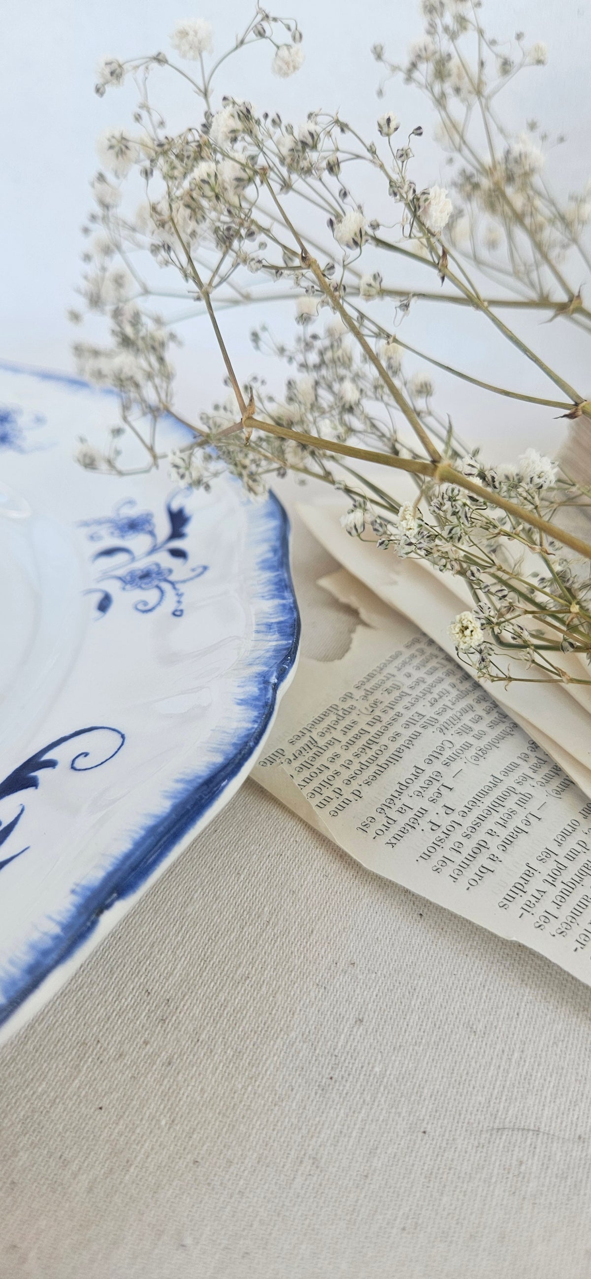 Lot 6 assiettes Sarreguemines Lancaster 25 cm