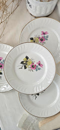 4 Assiettes Plates K&G Lunéville-Badonviller France